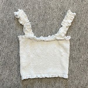 Women’s White Shein Top